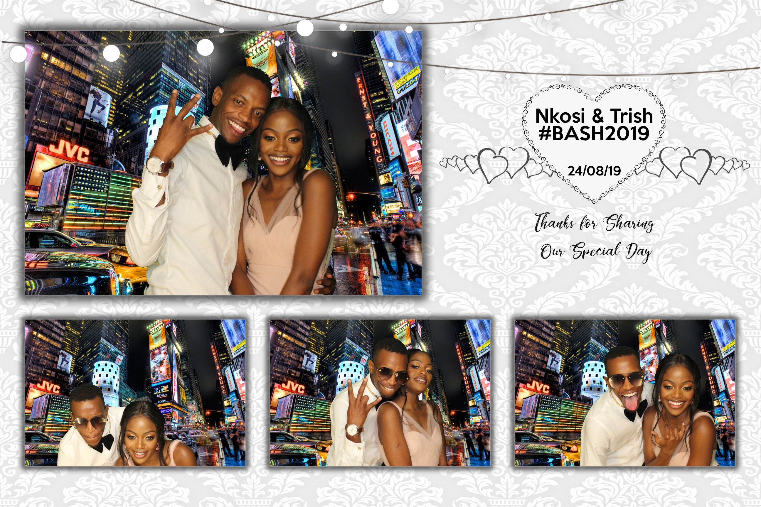 Nkosi & Trish's Wedding  | View more photos from the event at images.mobile-photo-booth.com/u/MobilePhotoBoothUK/Nkosi-Trishs-Wedding